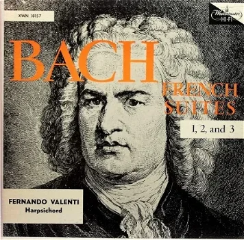 2-LP's - BACH - French Suites 1,2,3,4,5 en 6 - 0