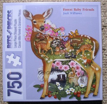 Bits and Pieces - Forest Baby Friends - 750 Stukjes Nieuw - 2