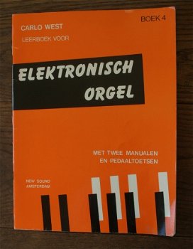 Carlo West - Leerboek voor Elektronisch Orgel - 1