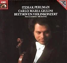 LP - Beethoven - Itzhak Perlman viool - 0
