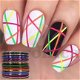 Striping tape nail art pakket, 34 kleuren! - 4 - Thumbnail