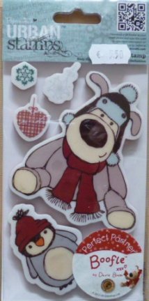 Boofle Christmas Urban Stamp