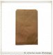 Papieren kraft zak bruin met blokbodem 24 x 10cm - 3 - Thumbnail
