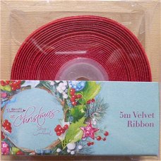 Lucy Cromwell Christmas Velvet Ribbon