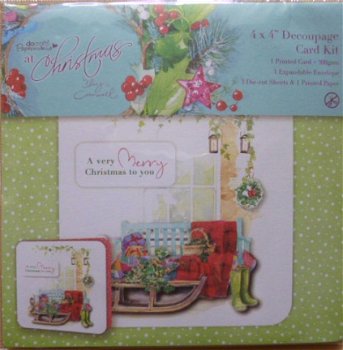 Lucy Cromwell Christmas Cardkit 4x4 - 1