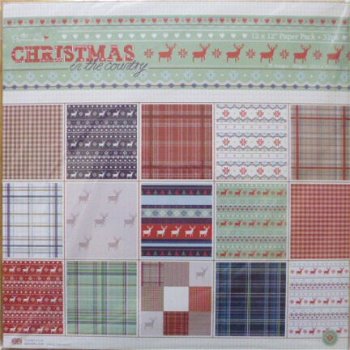 Christmas in the country 30x30 paperpack - 1