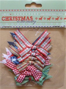 Christmas in the country Ribbon bows