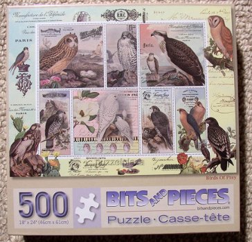 Bits and Pieces - Birds of Prey - 500 Stukjes Nieuw - 2