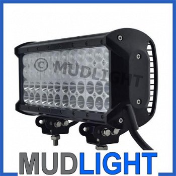 MUDLIGHT LED lightbar, verstraler, werklamp, 144 watt 144W. - 1