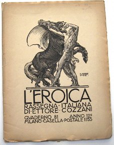 L'Eroica 1924 Quaderno 81 - Italiaans Kunsttijdschrift