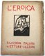 L'Eroica 1919 #61-62 A. Pandolfi Houtsneden Kunsttijdschrift - 2 - Thumbnail