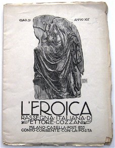 L'Eroica 1924 #91 Baroni Zanelli Morbiducci Kunsttijdschrift