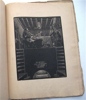 L'Eroica 1924 #87-90 Houtsneden Italiaans Kunsttijdschrift - 7
