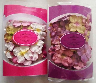 SALE NIEUW set van 4 kokers Prima Flowers Hydrangea Flowers van Prima Marketing - 2