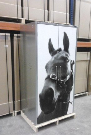 Basicline zadelkast 106x60x60 cm. NIEUW! - Afbeelding 4