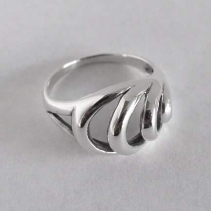 NIEUW Sierlijke zilveren RING, INCLUSIEF VERZENDEN! - nr. 1