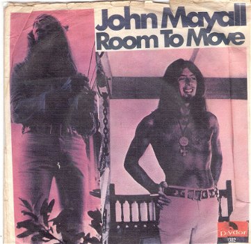 John Mayall - Room To Move & Saw Mill Gulch Road -1969 vinylsingle - 1