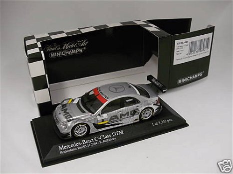 1:43 Minichamps Mercedes C klasse DTM 2004 AMG nr8 - 0