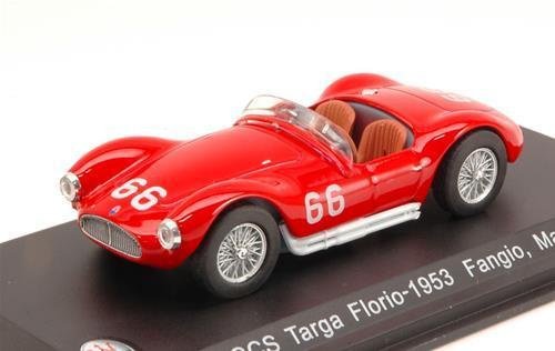 1:43 WhiteBox Maserati A6GCS #66 Targa Florio 1953 - 0