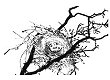 SALE NIEUW unmounted stempel Bluebird Bird Nest van Artistic Outpost - 1 - Thumbnail