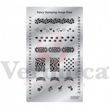 KONAD nagel stamping set FANCY - 2