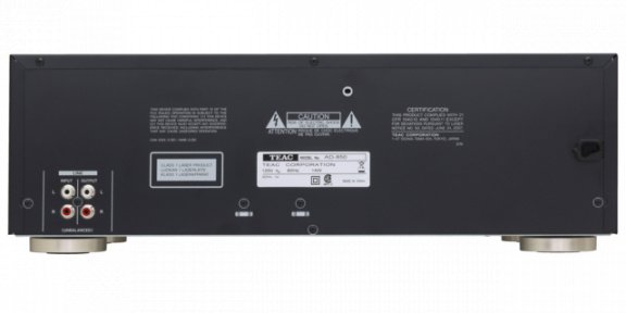 Teac AD-850 CD Speler Cassette/USB Recorder + 3Jaar Garantie - Afbeelding 3