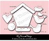 SALE NIEUW RETIRED stansen+stempels Homespun Birdhouse van My Favorite Things. - 1 - Thumbnail
