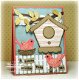 SALE NIEUW RETIRED stansen+stempels Homespun Birdhouse van My Favorite Things. - 5 - Thumbnail