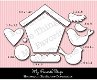 SALE NIEUW RETIRED stansen+stempels Homespun Birdhouse van My Favorite Things - 1 - Thumbnail
