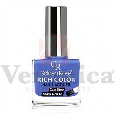 GOLDEN ROSE Rich Color blauwe nagellak 49