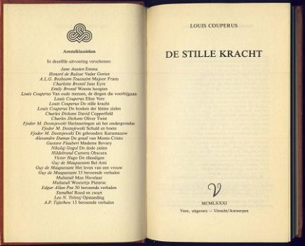 LOUIS COUPERUS**DE STILLE KRACHT**L.J. VEEN UTRECHT - 2