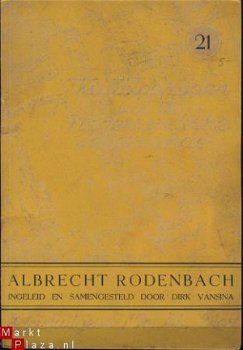 DIRK VANSINA**ALBRECHT RODENBACH**KUNSTUITGEVERIJ PRO ARTE¨ - 2