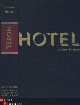 ARTHUR HAILEY**HOTEL IN NEW ORLEANS**LINNEN HARDCOVER ZHU - 1