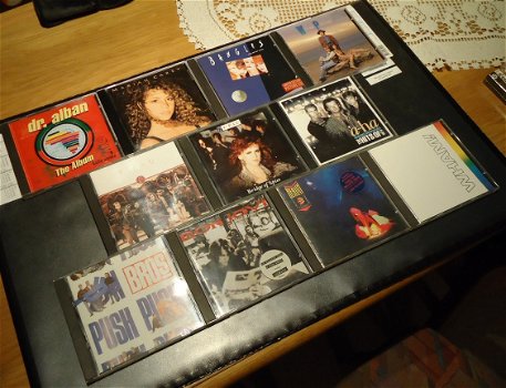 8 originele CD's van div. artiesten uit de jaren '80 en '90. - 3