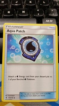 Aqua Patch 119/145 SM Guardians Rising - 1