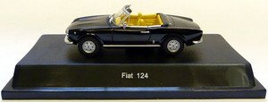 1:43 Starline Fiat 124 Spider zwart art. 506625 - 1