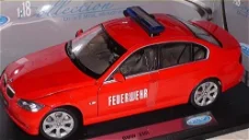 1:18 Welly BMW 330i 2009 Feuerwehr brandweer