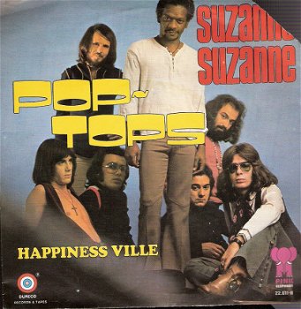 Pop-Tops - Suzanne Suzanne - Happiness Ville-Pink Elephant vinylsingle - 1