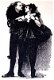 SALE NIEUW cling stempel Carte Postale Photo Dancing Pair van Oxford Impressions - 1 - Thumbnail