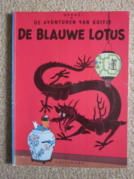 Kuifje nr. 4: De Blauwe Lotus - 1