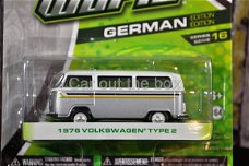 1976 Volkswagen t2 grijs 1:64 Greenlight