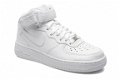 Nike Airforce hoge dames sneakers wit leer maat 40 - 1 - Thumbnail