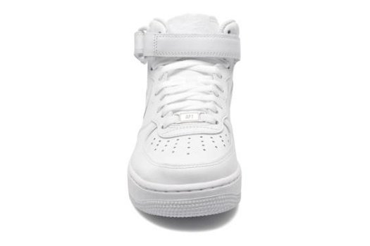 Nike Airforce hoge dames sneakers wit leer maat 40 - 2