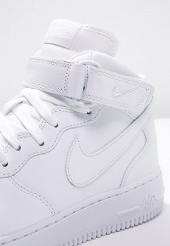 Nike Airforce hoge dames sneakers wit leer maat 40 - 6