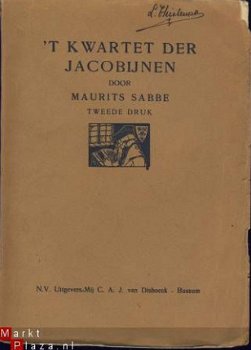 MAURITS SABBE**'T KWARTET DER JACOBIJNEN**2E DRUK 1928 - 1