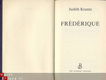 JUDITH KRANTZ**FREDERIQUE**PAARSE HARDCOVER1989*DE BOEKERIJ - 2 - Thumbnail