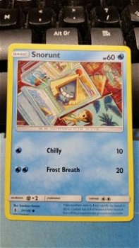 Snorunt 31/145 common SM Guardians Rising - 1