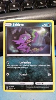 Sableye 80/145 Uncommon SM Guardians Rising - 1