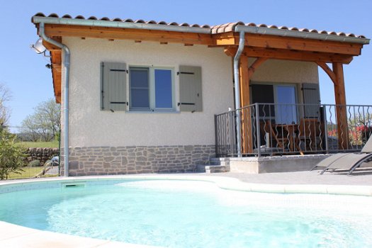 Ardeche: Nieuwe vakantiewoning met prive zwembad - 2