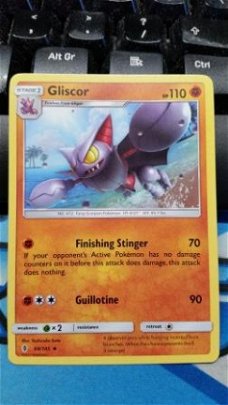 Gliscor  68/145 Uncommon SM Guardians Rising